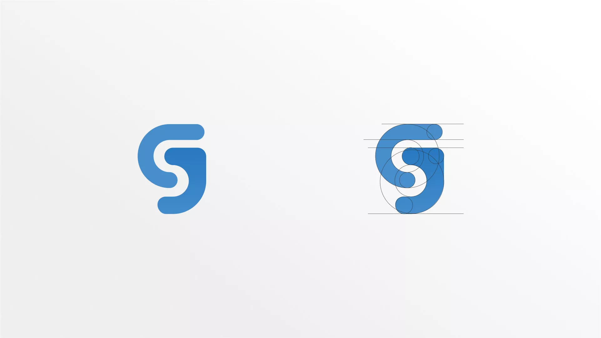 Разработка логотипа газовой компании «Сервис газ» в Новомосковске