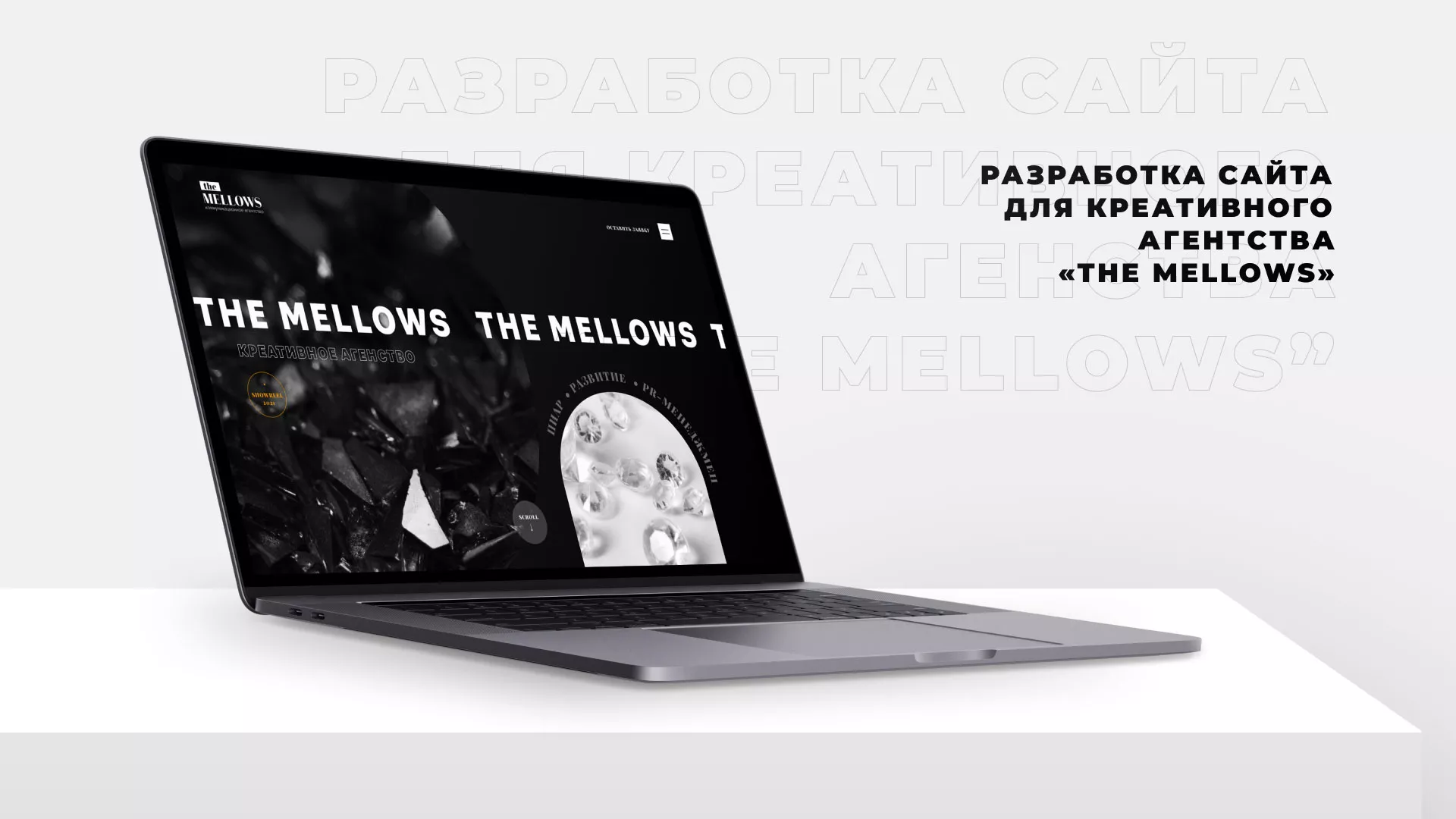 Разработка сайта креативного агентства «The Mellows» в Новомосковске