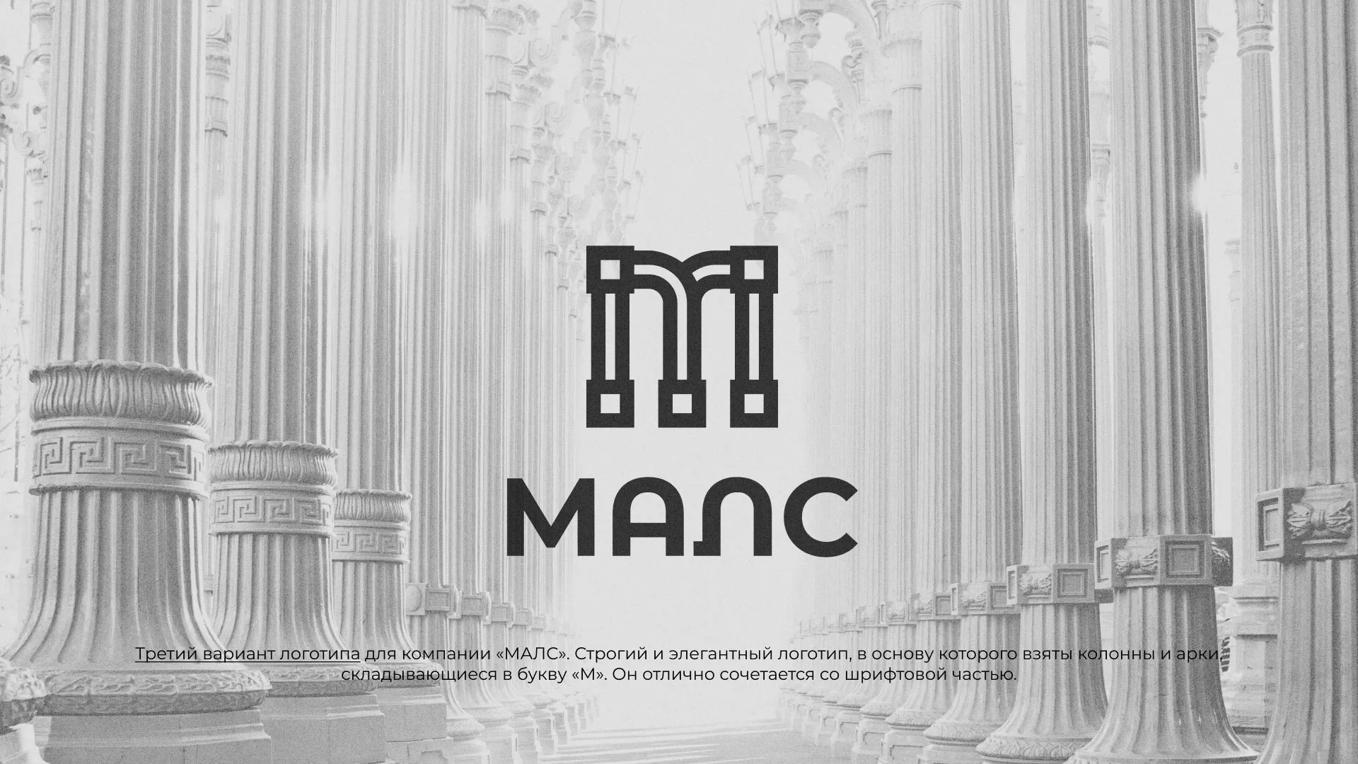 Разработка логотипа компании «МАЛС» в Новомосковске